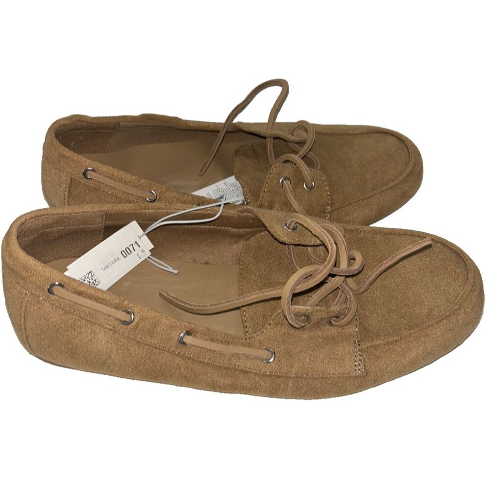 Old Navy NWT Faux-Leather Boat Shoes Women's Size 8.5